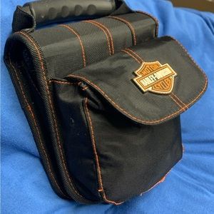 Harley Davidson / Vizion storage organizer and 22disc CD case